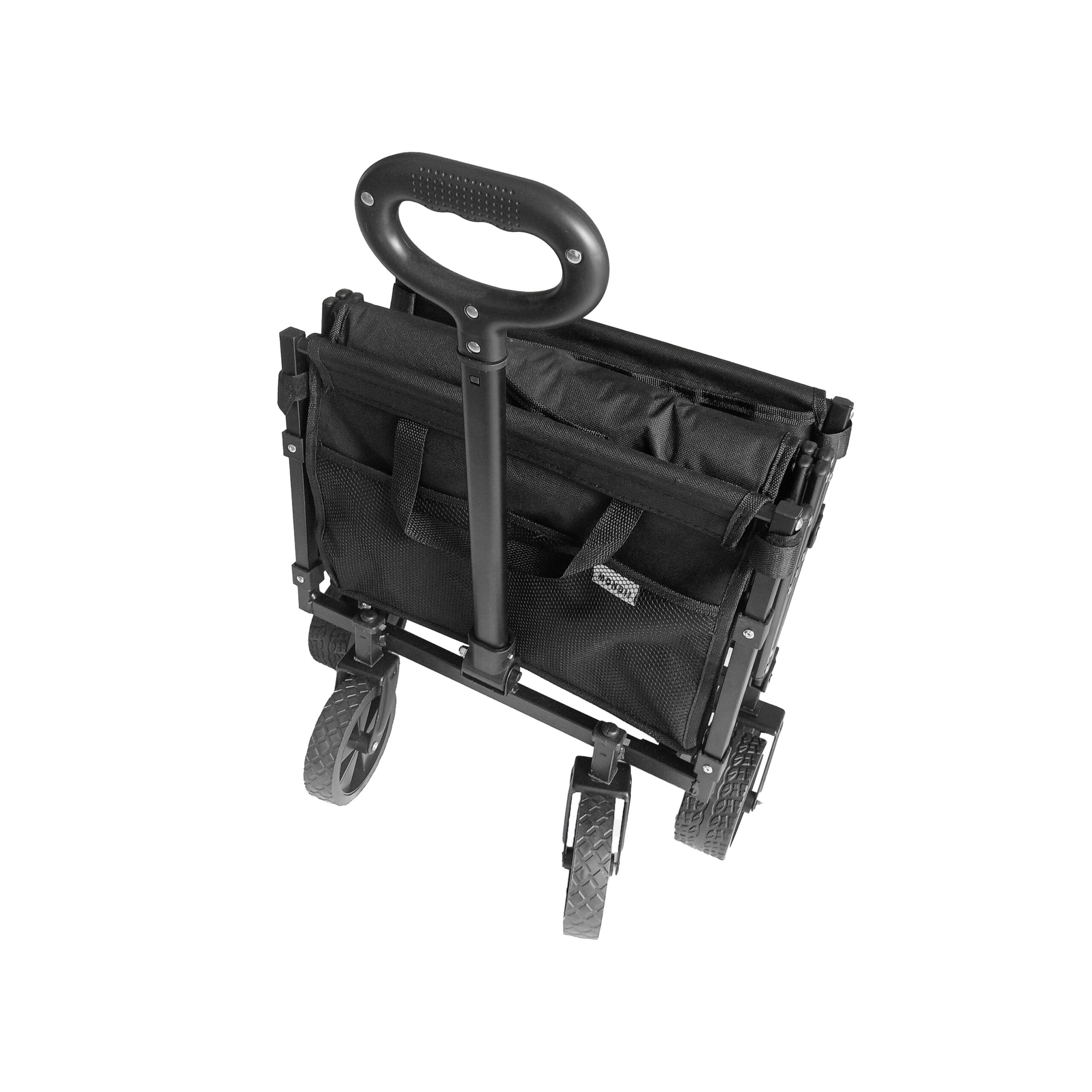 Carro de Transporte Plegable 80 kg con Freno y Ruedas 360° - Imagen 4