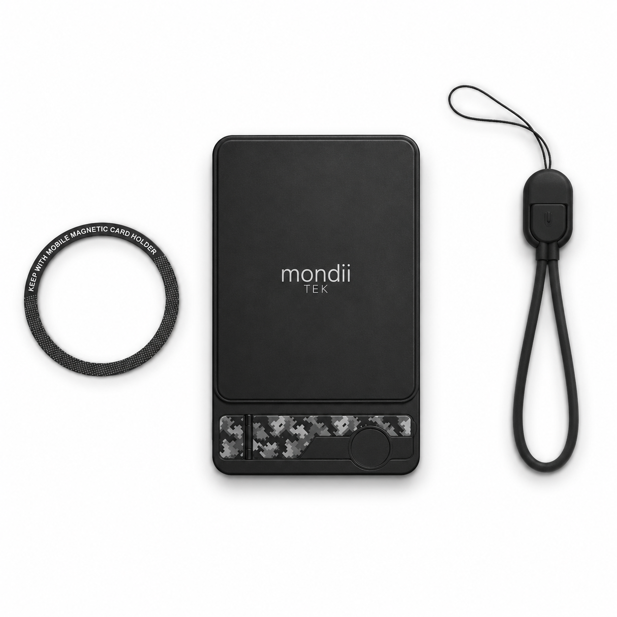 MONDII TEK Power Bank Magnético Compatible con MagSafe, Batería Externa Inalámbrica para iPhone, Samsung y Android, Diseño Ultrafino con Soporte Integrado - Imagen 2
