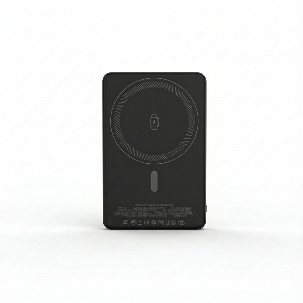 Power Bank Inalámbrico Magnético, Batería Portátil 5000 / 10000 mAh, Compatible con iPhone y el Resto de Marcas, Diseño Ultrafino con Soporte de Aluminio - Imagen 3